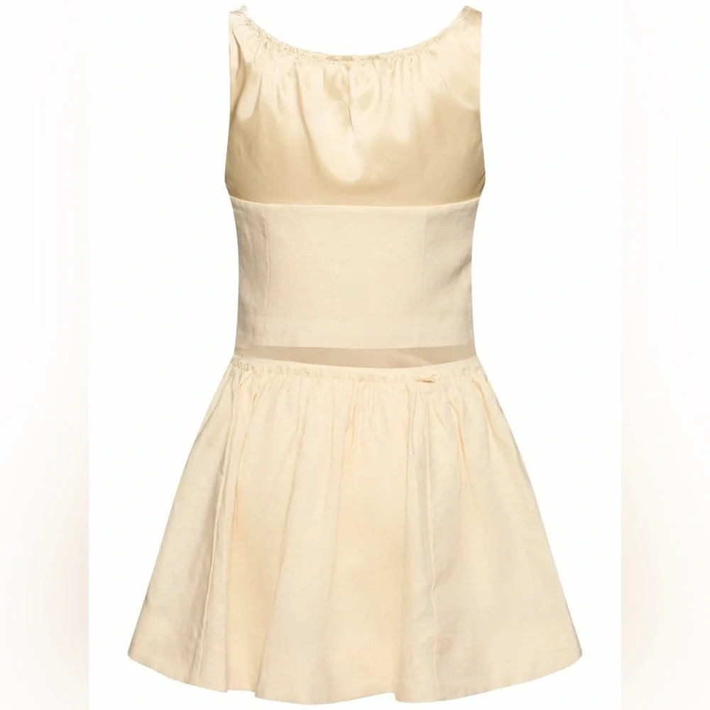 REFORMATION Evy Linen Two Piece Set